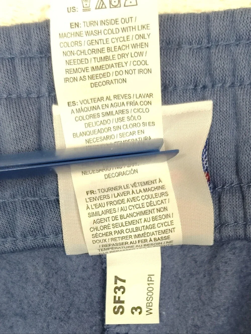 Champion Sweatpants Blue with Pockets and Drawstring Size Large